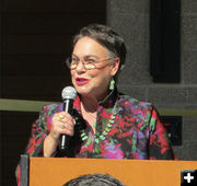 Representative Harriet Hageman. Photo by Dawn Ballou, Pinedale Online.