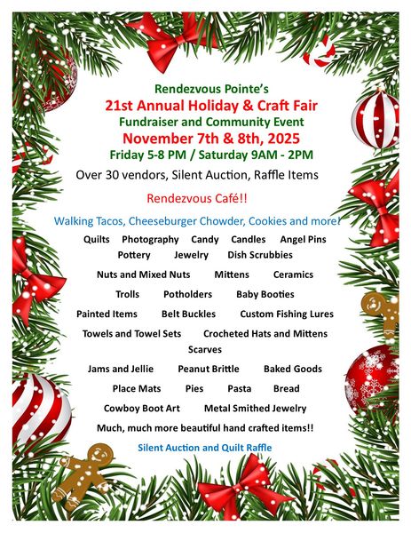 Craft Fair. Photo by Rendezvous Pointe.