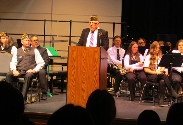Keynote Speaker Hank Ruland. Photo by Pinedale Online.