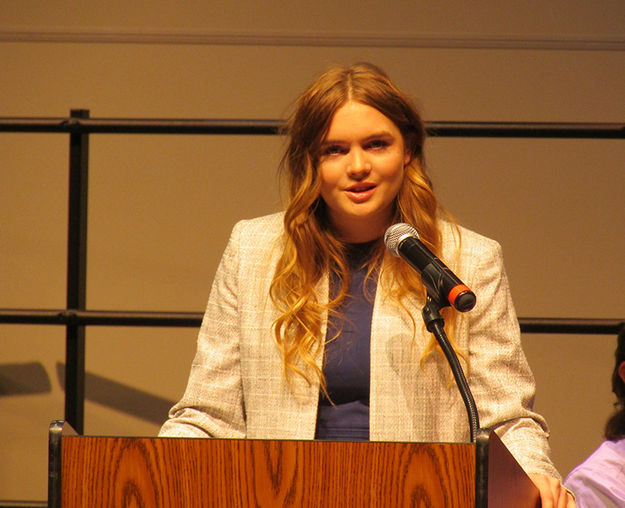 Girls State - Miranda Bousman. Photo by Pinedale Online!.