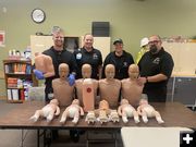 All the equipment. Photo by Sublette County Health Foundation.