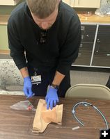 New equipment. Photo by Sublette County Health Foundation.