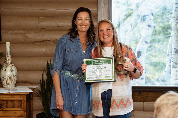 Daisy Award. Photo by Sublette County Health.