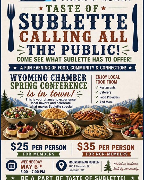 A Taste of Sublette County. Photo by Sublette County Chamber of Commerce.