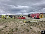 House fire. Photo by Sublette County Unified Fire.