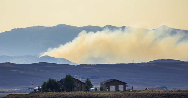 Merna Butte Fire. Photo by Dave Bell.