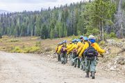 Heading Out. Photo by Dave Bell.