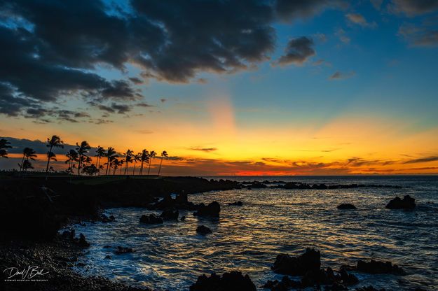 Magnificent Sunset Light. Photo by Dave Bell.