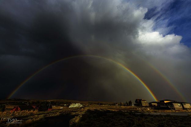 Spectacular Rainbow. Photo by Dave Bell.