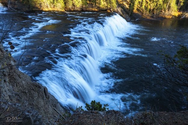 Cave Falls At Bechler River Trailhead. Photo by Dave Bell.