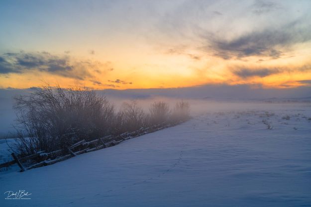 FortyRod Creek At -10f. Photo by Dave Bell.