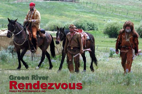 Mountain Men at the Green River Rendezvous
