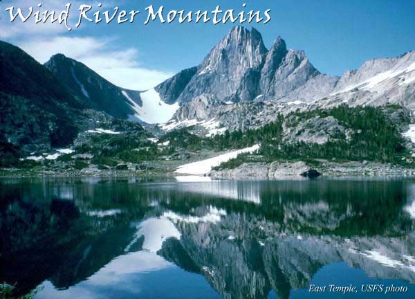 Wind River Mountain Range, Hiking, Wyoming