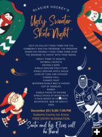 Ugly Sweater Skate Night. Photo by Pinedale Glacier Hockey.