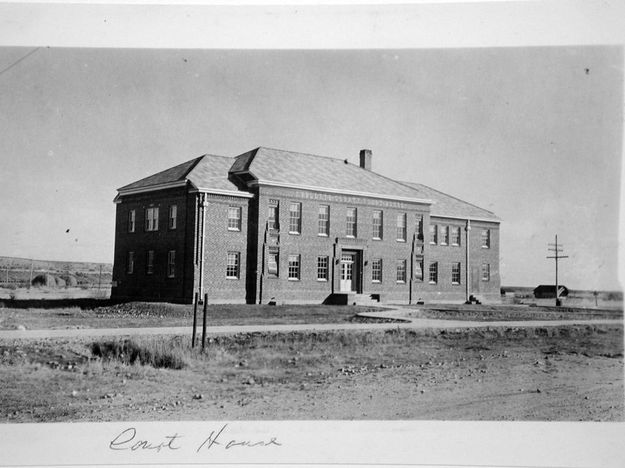 Early Sublette County Courthouse. Photo by .