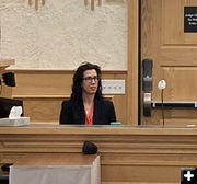 Judge Kate McKay. Photo by Dawn Ballou, Pinedale Online.