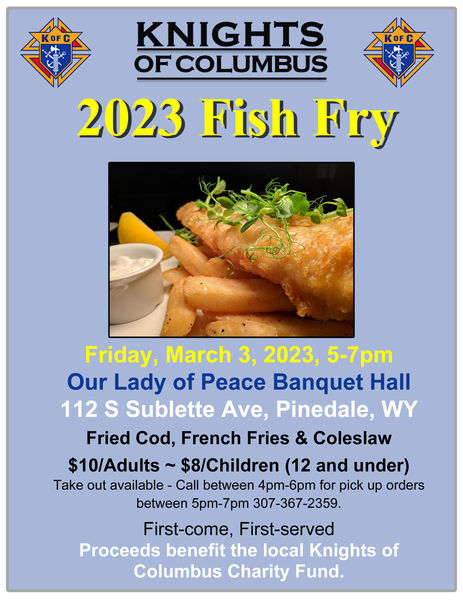 Fish Fry March 3. Photo by .