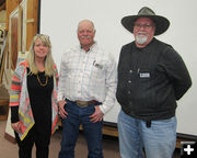 New Officers. Photo by Dawn Ballou, Pinedale Online.