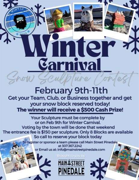 2024 Winter Carnival. Photo by Main Street Pinedale.
