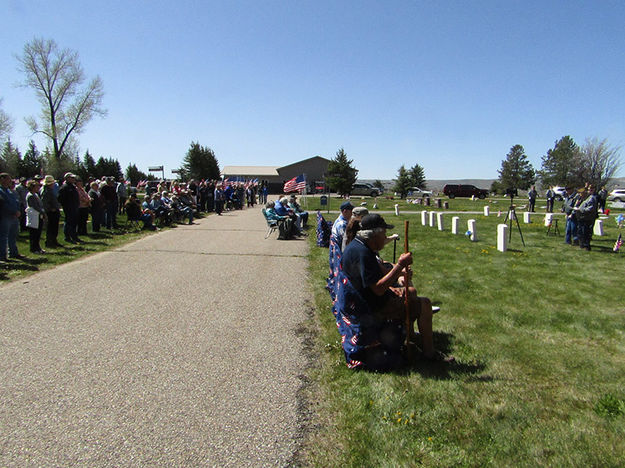 Pinedale Memorial Service 2024. Photo by Pinedale Online.