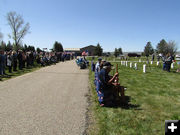 Pinedale Memorial Service 2024. Photo by Pinedale Online.