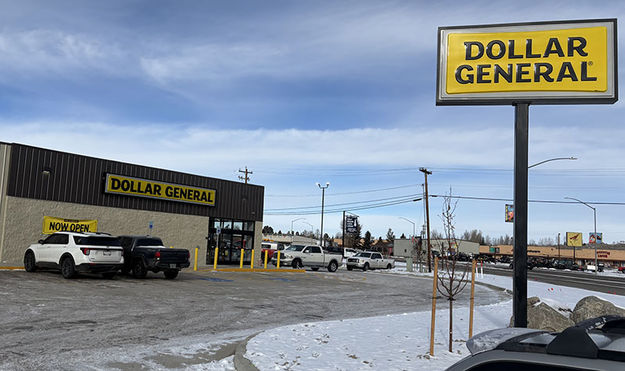 Dollar General. Photo by Dawn Ballou, Pinedale Online.