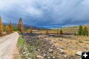 Green River Lakes road. Photo by Dave Bell.