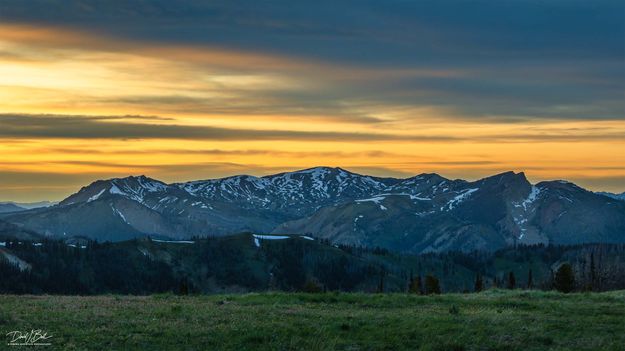 Hoback Peak. Photo by Dave Bell.