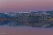 Belt Of Venus Pink At Fremont Lake. Photo by Dave Bell.