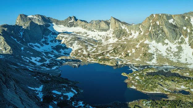 South Fork Lakes Below Lizard Head Peak. Photo by Dave Bell.