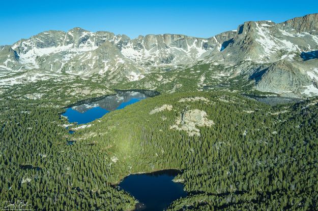 Mt. Heebeecheeche and Cleft Peaks. Photo by Dave Bell.