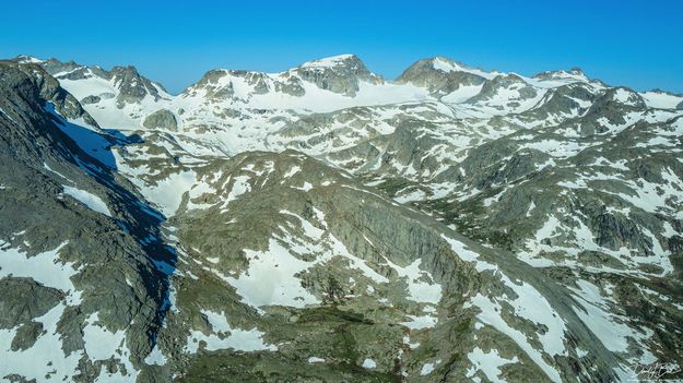 Indian Pass-Jackson and Fremont Peaks. Photo by Dave Bell.